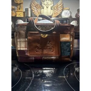 COACH Vintage 11358 Patchwork Tote Purse Handbag Bag Y2K Vintage